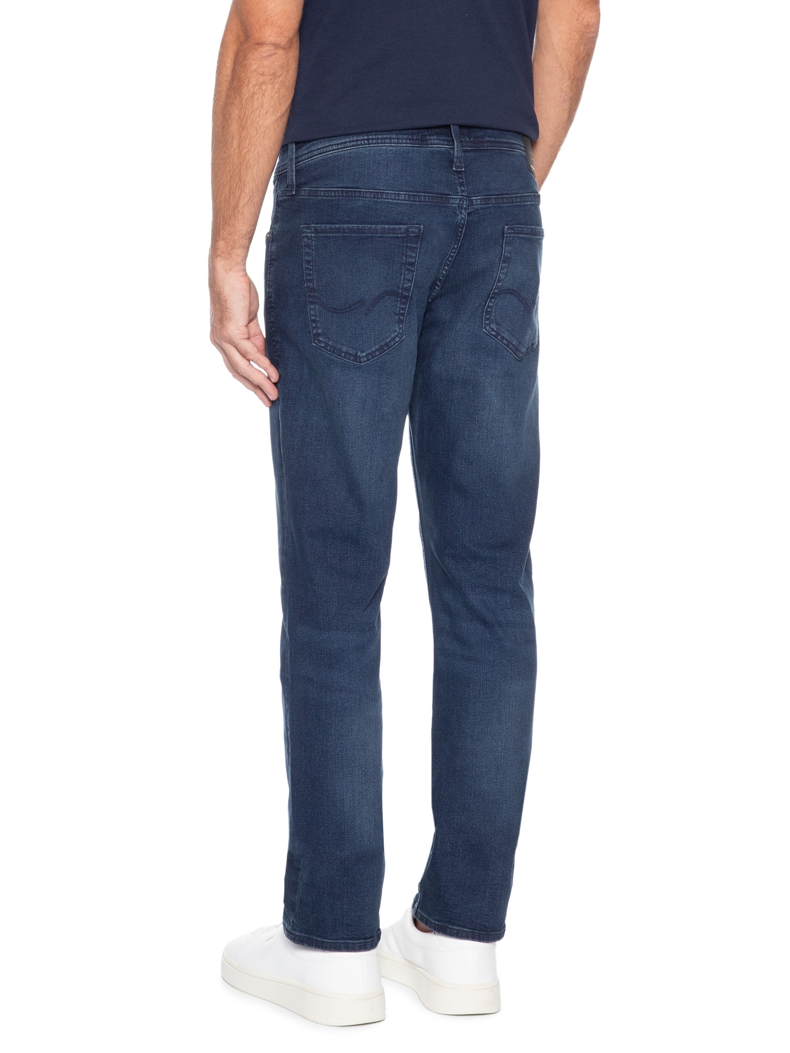 Calça Jeans Masculina Glenn Basic Azul Jack & Jones