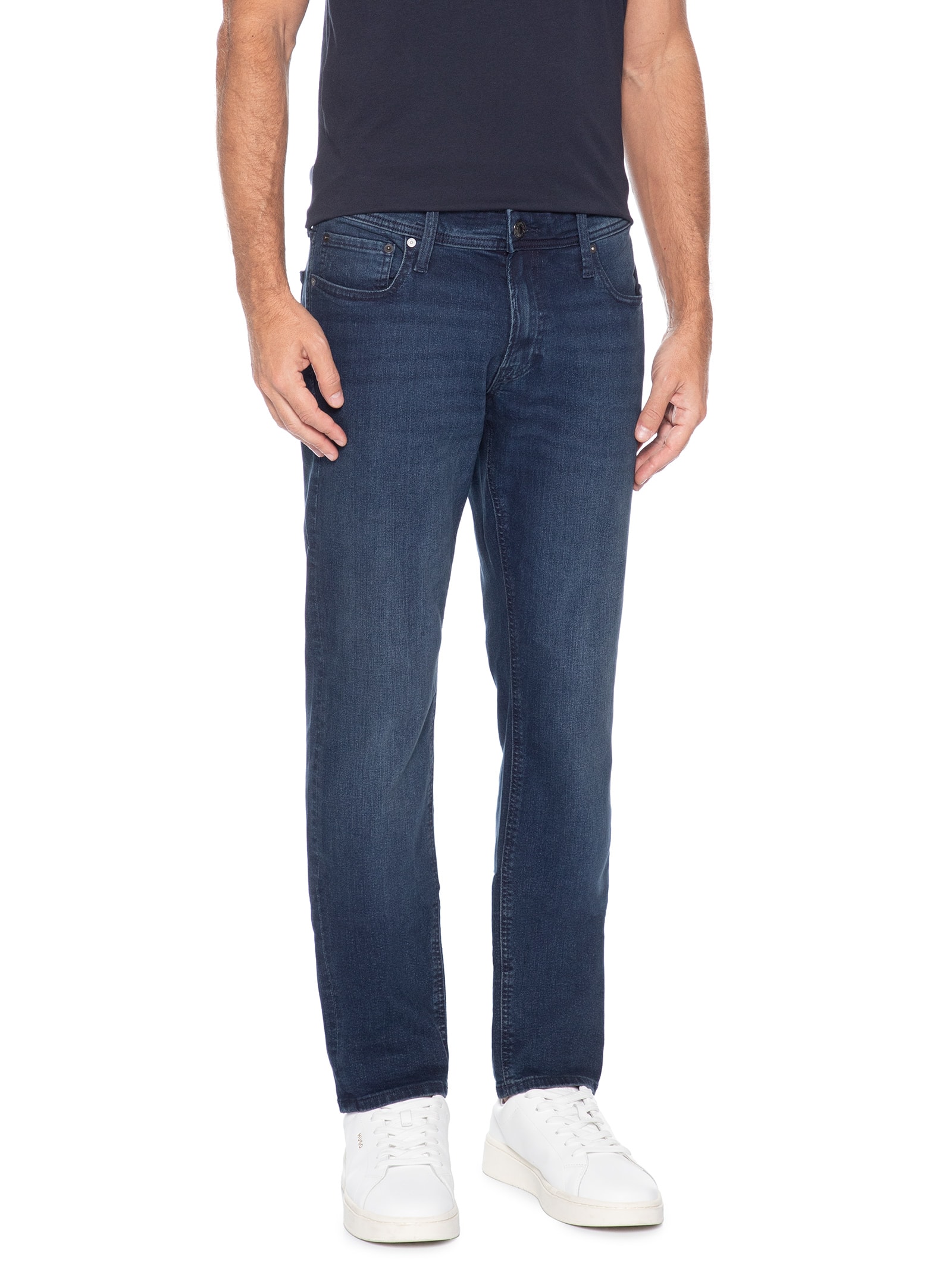 Calça Jeans Masculina Glenn Basic Azul Jack & Jones