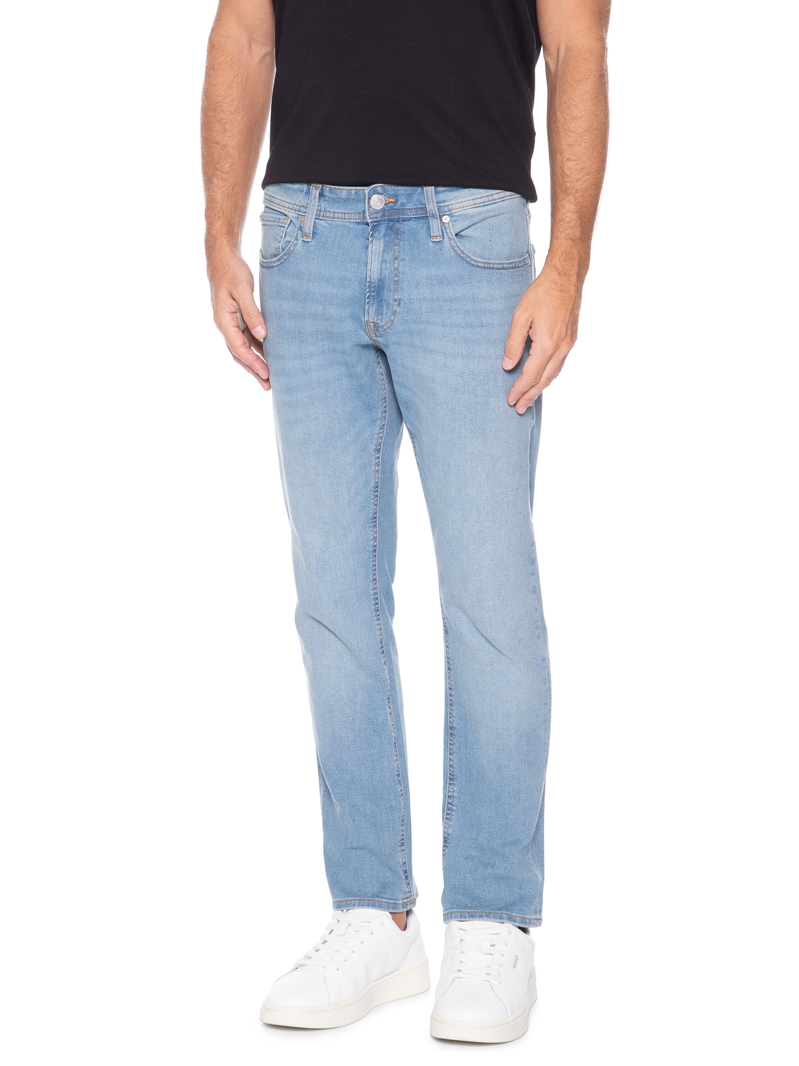 Calça Jeans Masculina Glenn Original Fit Azul Jack & Jones