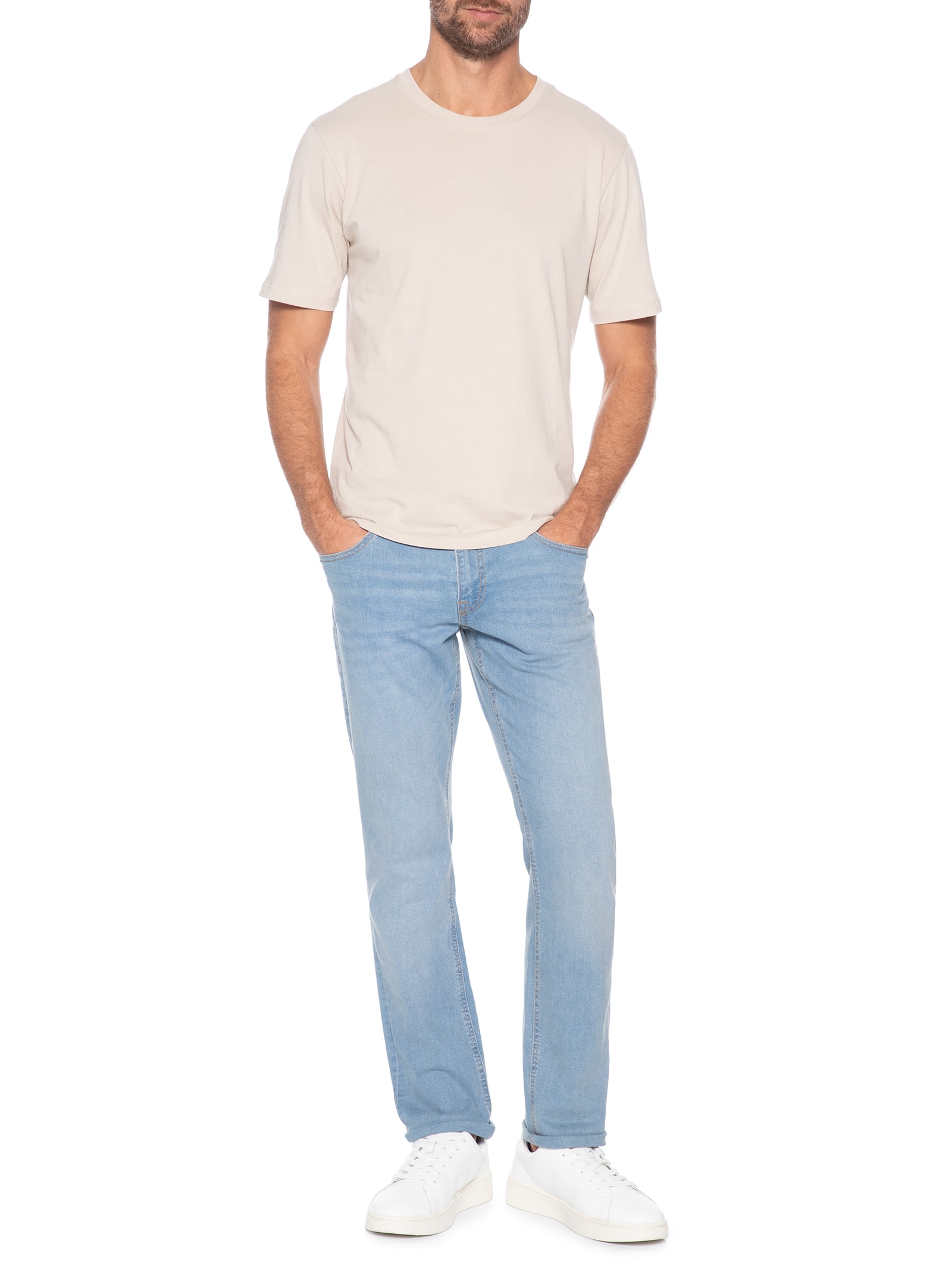 Calça Jeans Masculina Glenn Original Fit Azul Jack & Jones