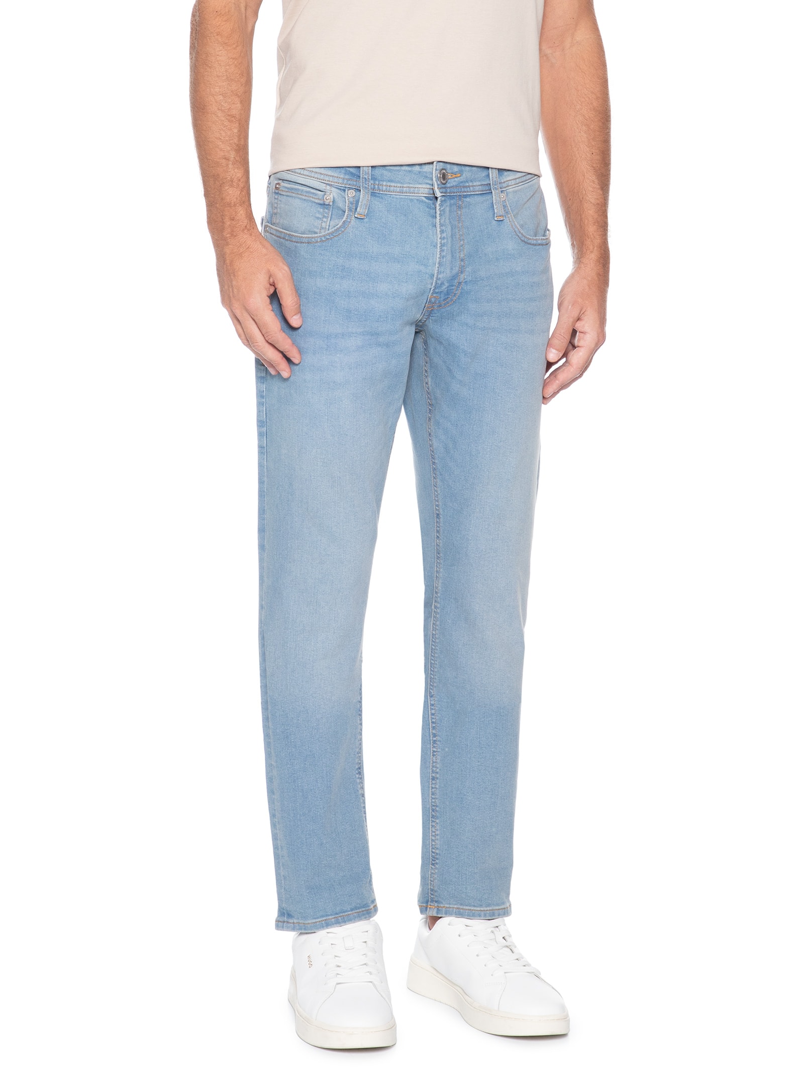 Calça Jeans Masculina Glenn Original Fit Azul Jack & Jones