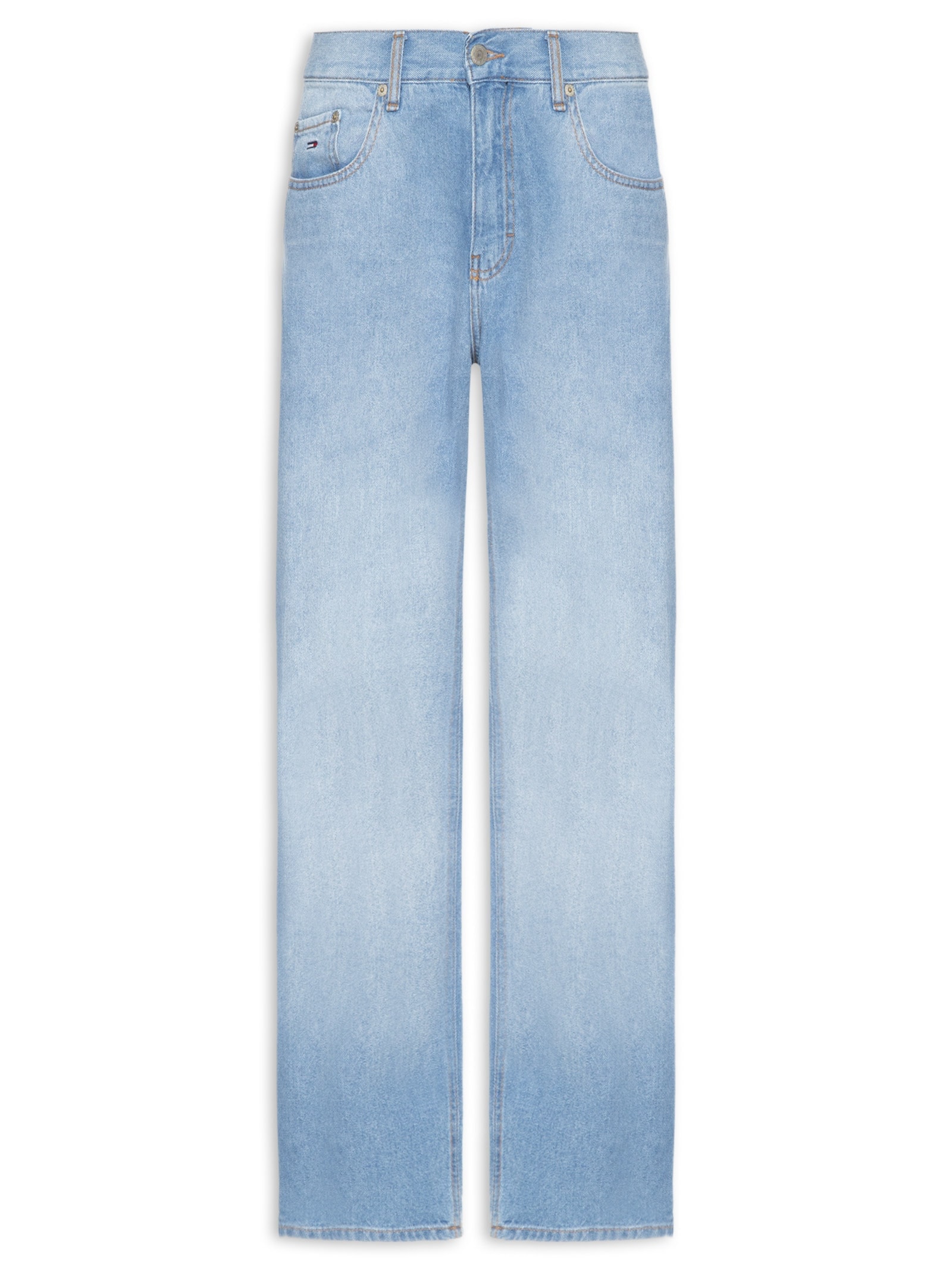 Calça Jeans Masculina Isaac Tapered Fit Azul Tommy Jeans