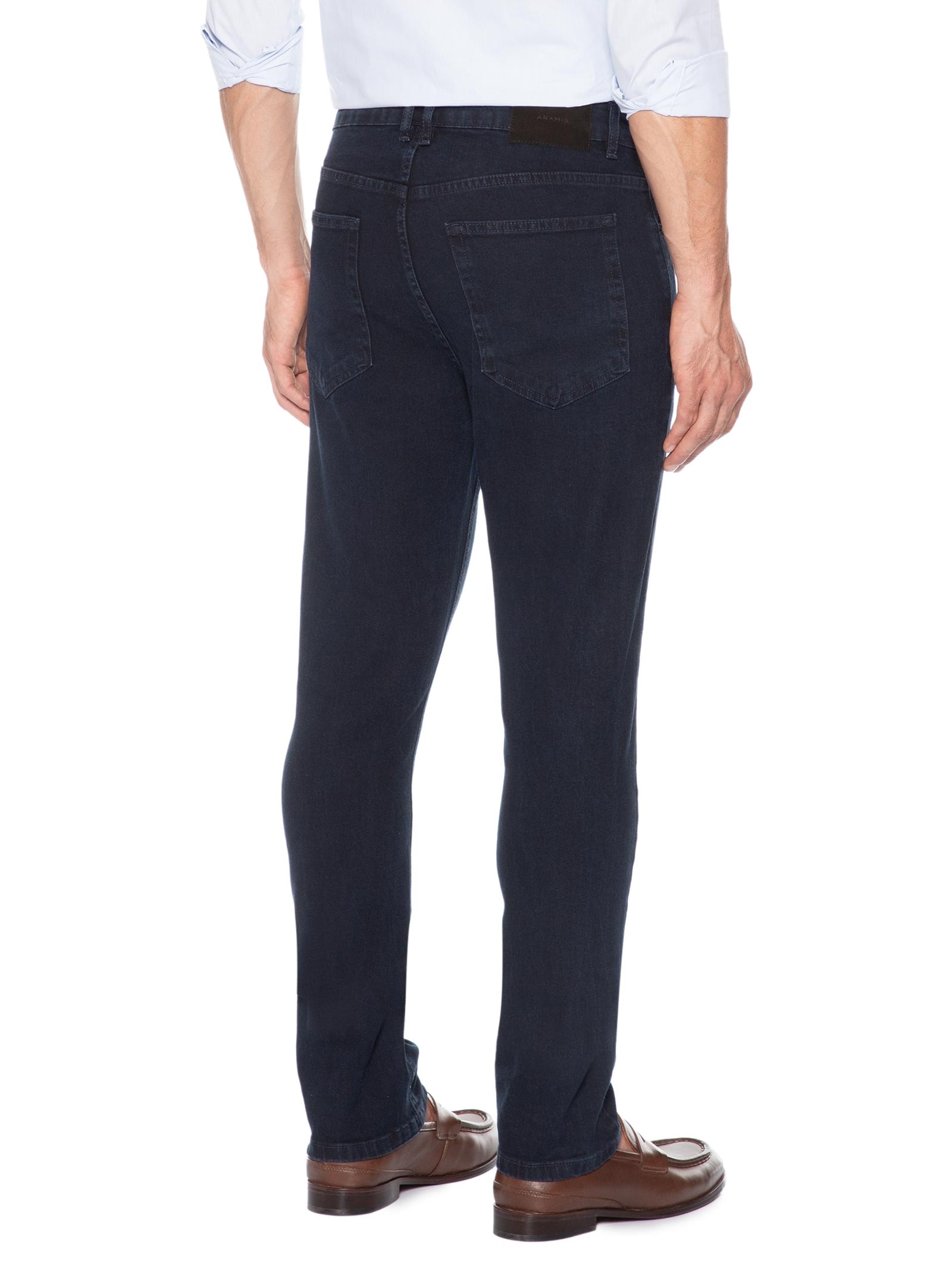 Calça Jeans Masculina Regular Fit Amaciada Azul Aramis
