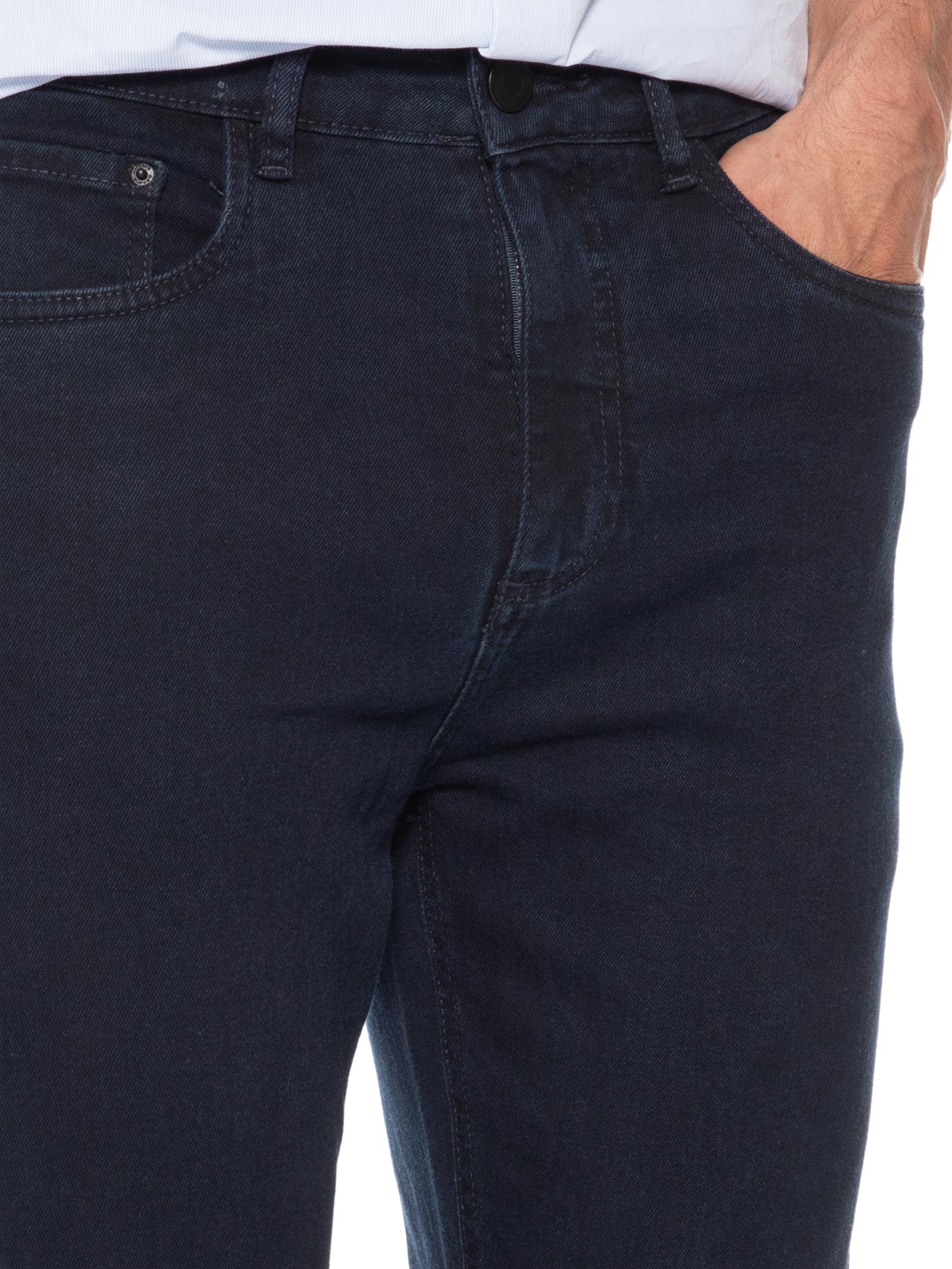 Calça Jeans Masculina Regular Fit Amaciada Azul Aramis