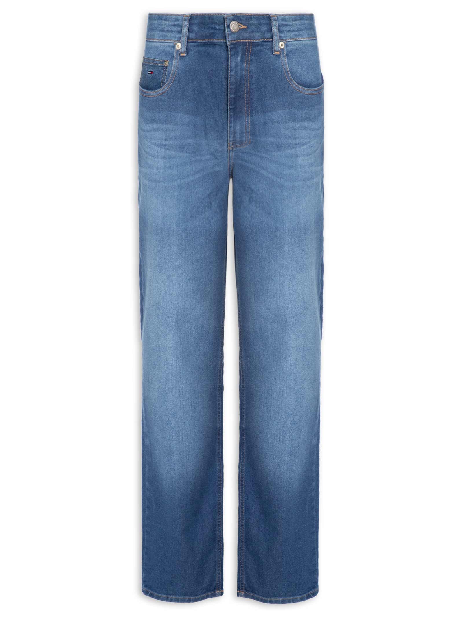 Calça Jeans Masculina Regular Fit Otis CBF DI6163 Azul Tommy Jeans