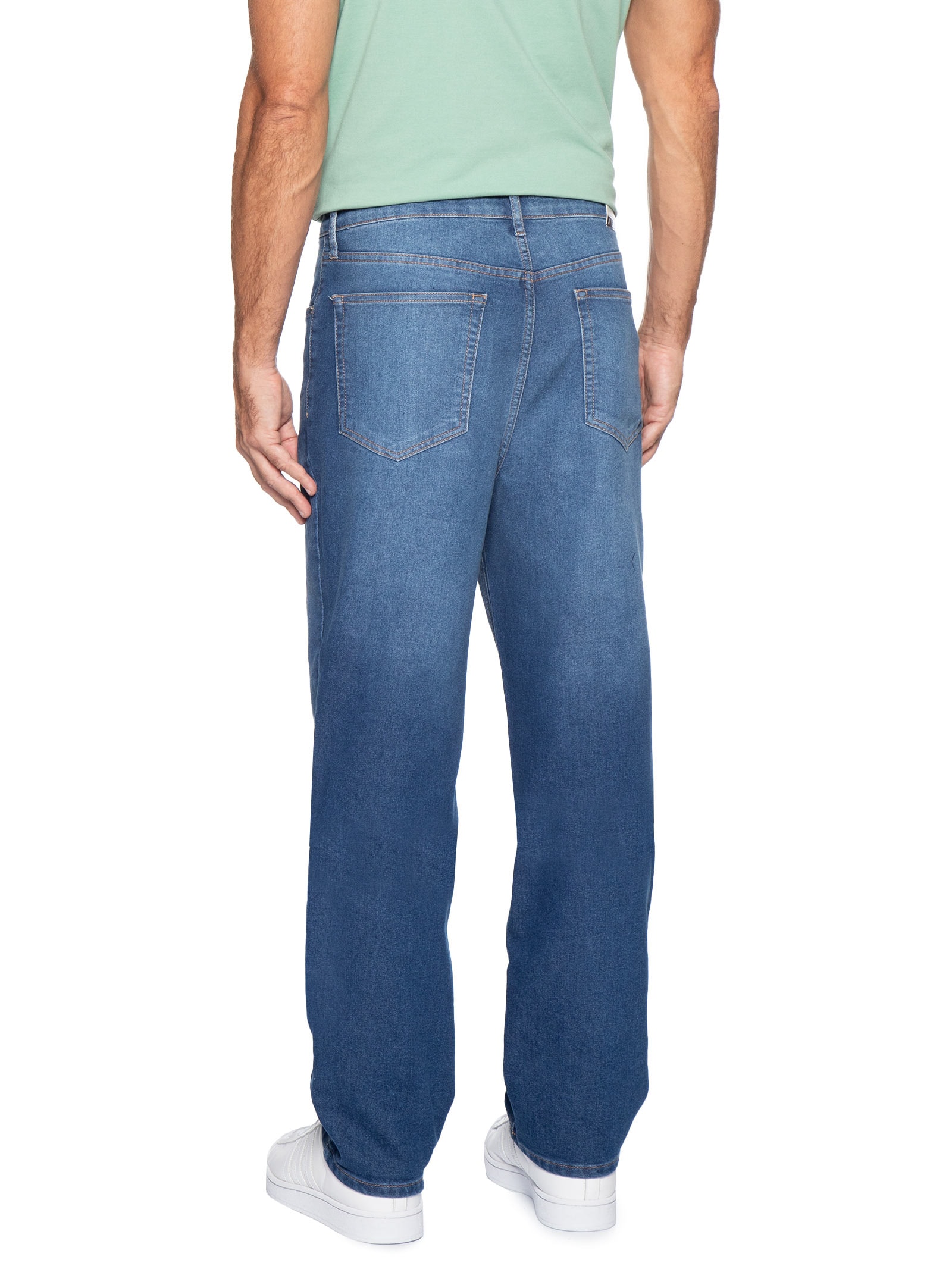 Calça Jeans Masculina Regular Fit Otis CBF DI6163 Azul Tommy Jeans