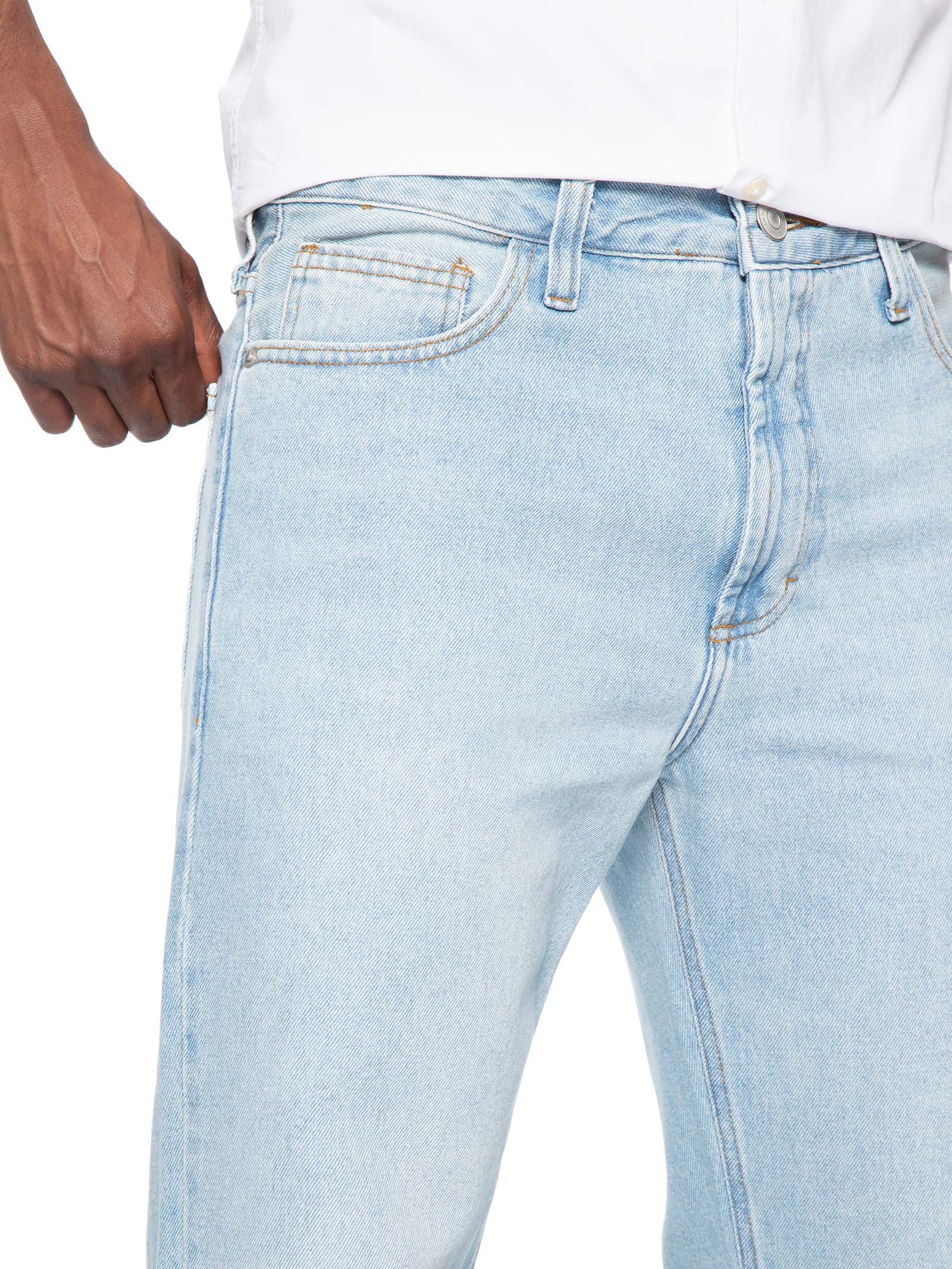 Calça Jeans Masculina Reta Azul Hering