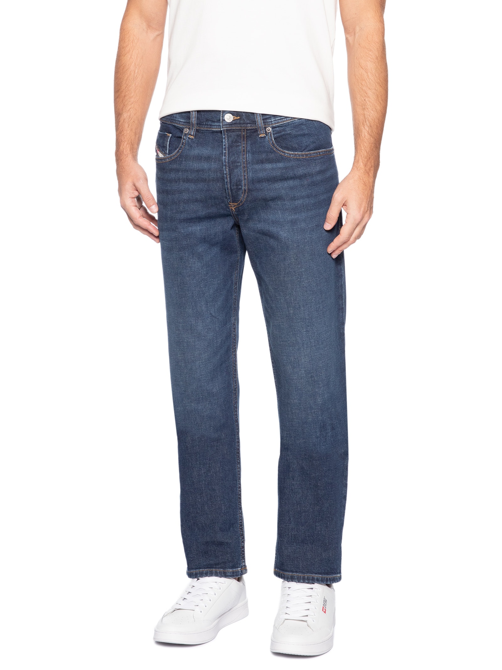 Calça Jeans Masculina Reta  D Finitive Azul Diesel