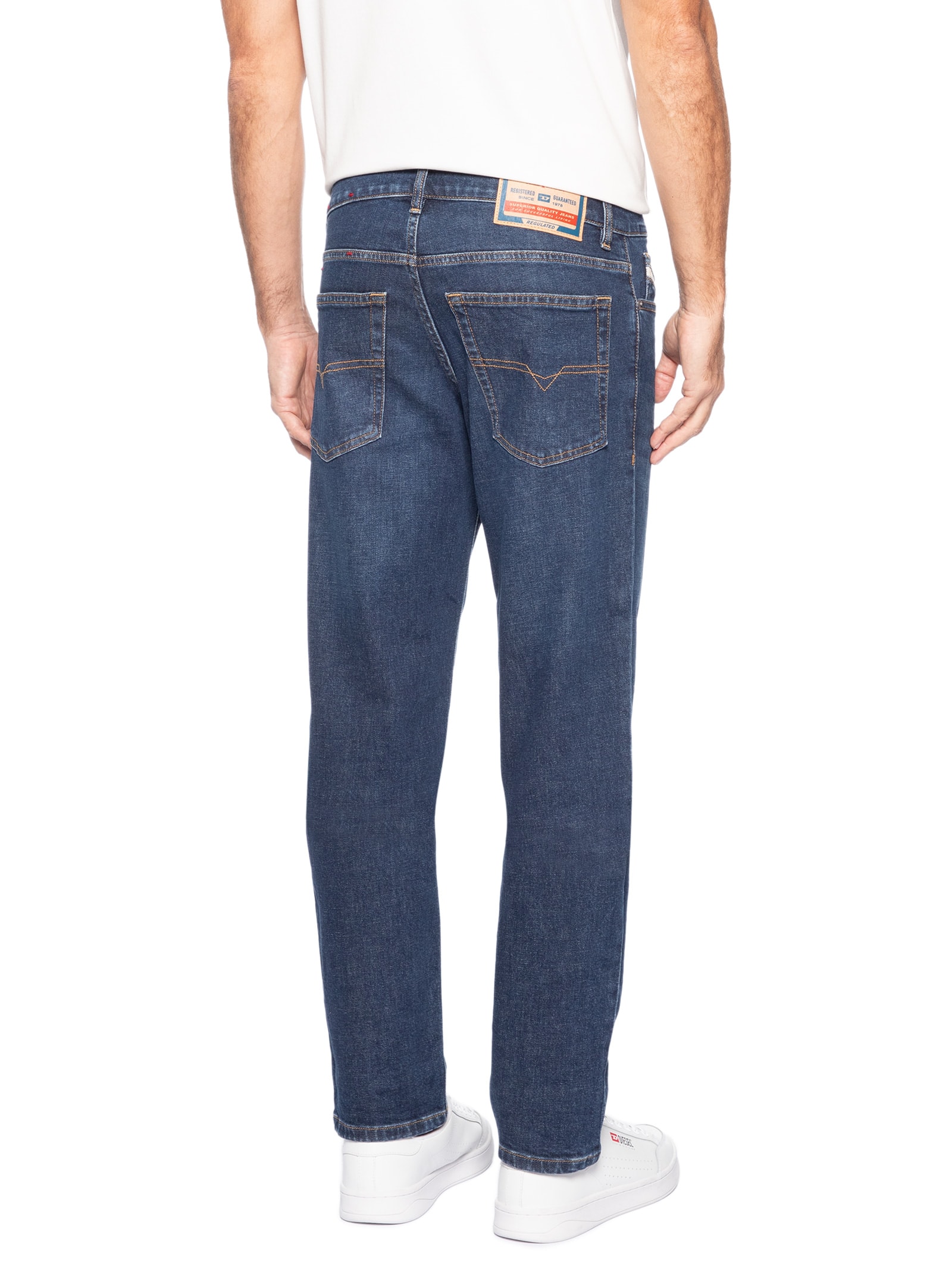 Calça Jeans Masculina Reta  D Finitive Azul Diesel