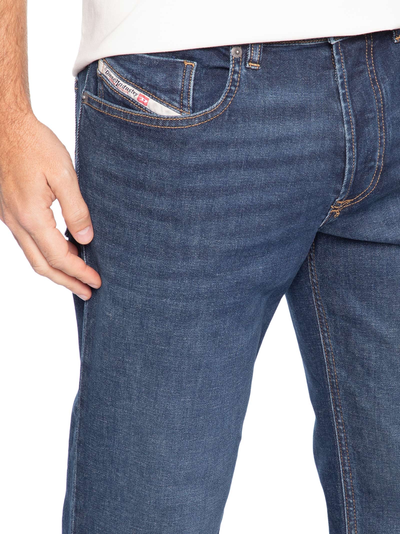 Calça Jeans Masculina Reta  D Finitive Azul Diesel