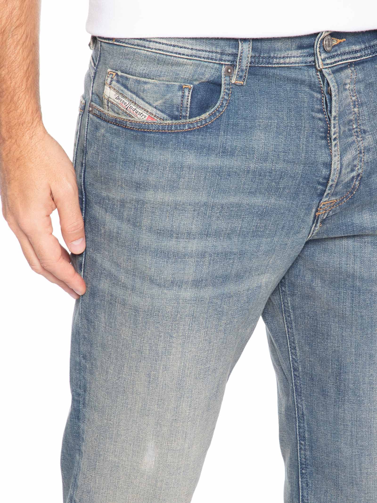 Calça Jeans Masculina Reta D-Finitive Azul Diesel