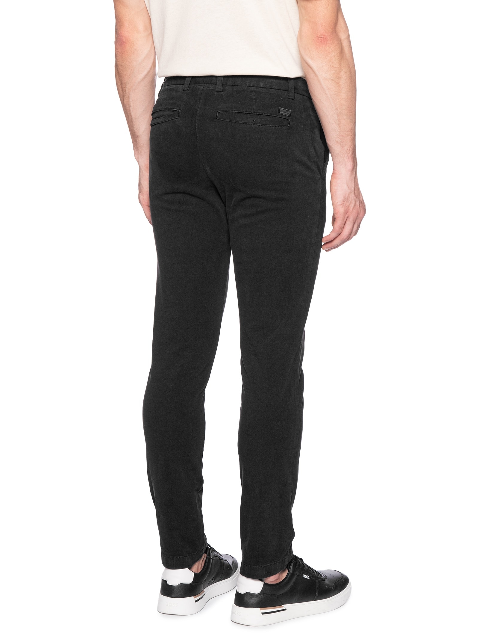 Calça Jeans Masculina Reta H-Kaiton 01 Preto Boss