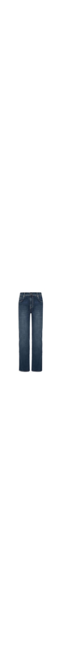 Calça Jeans Masculina Reta Regular Onda Média – Azul