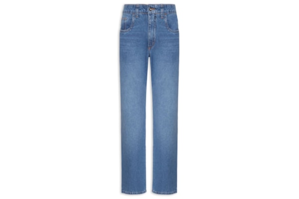 Calça Jeans Masculina Reta – Azul