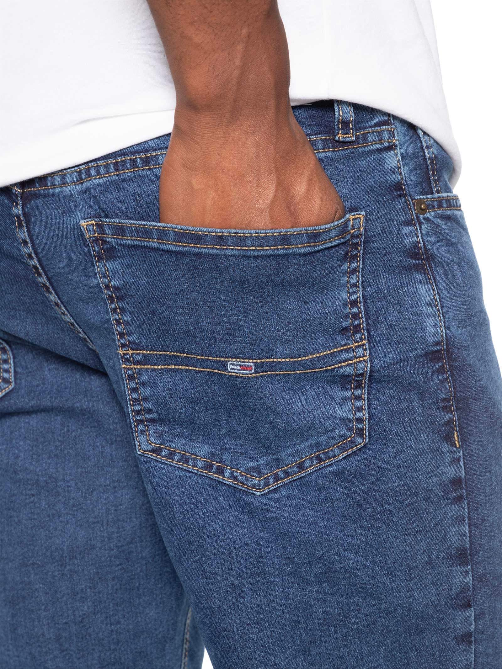 Calça Jeans Masculina Scanton Slim Fit Azul Tommy Jeans