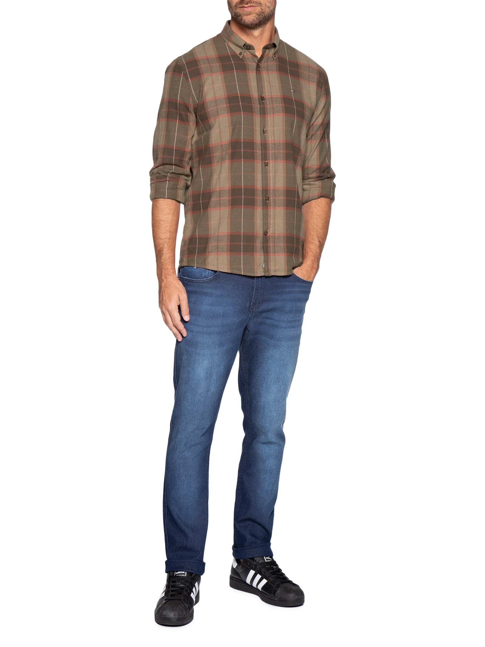 Calça Jeans Masculina Scanton Slim Fit – Azul Tommy Jeans