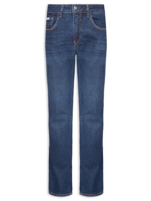 Calça Jeans Masculina Skinny 5 Pockets – Azul
