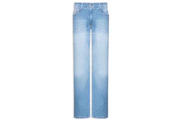 Calça Jeans Masculina Skinny 5 Pockets - Azul