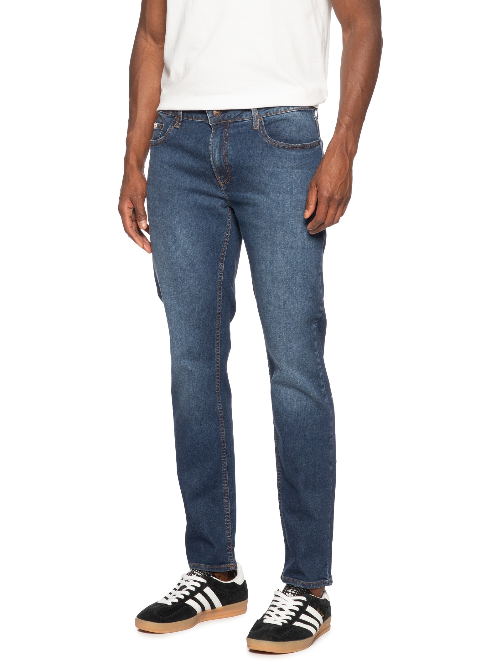 Calça Jeans Masculina Skinny Essential Azul Calvin Klein Jeans