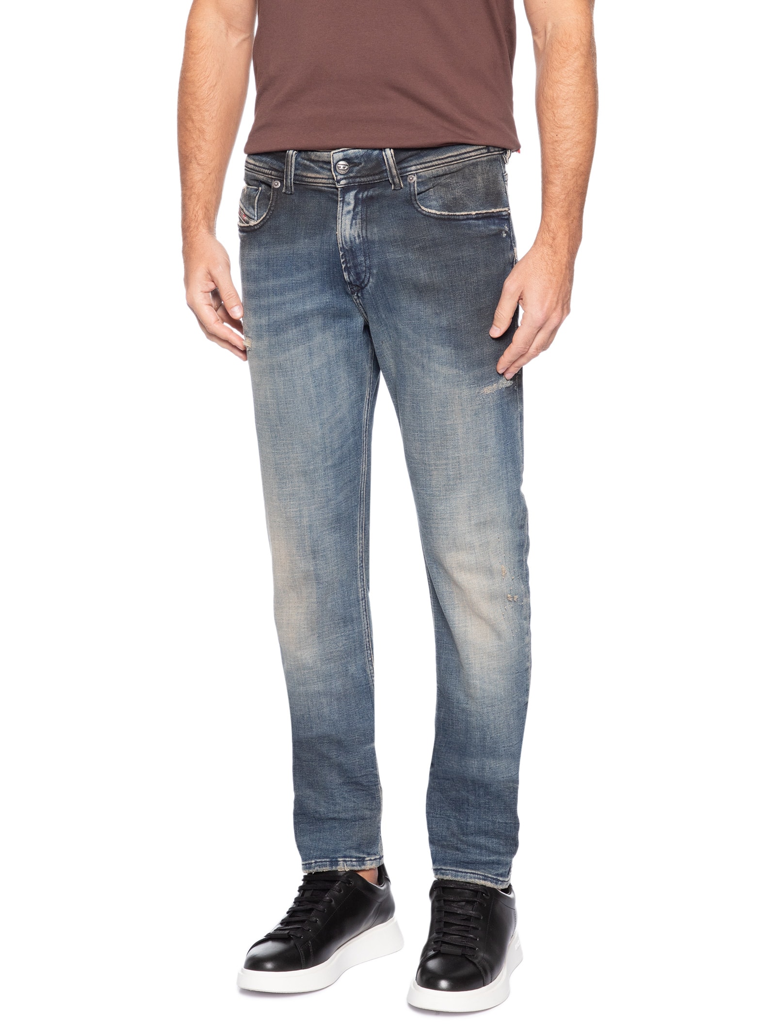Calça Jeans Masculina Skinny Sleenker Azul Diesel