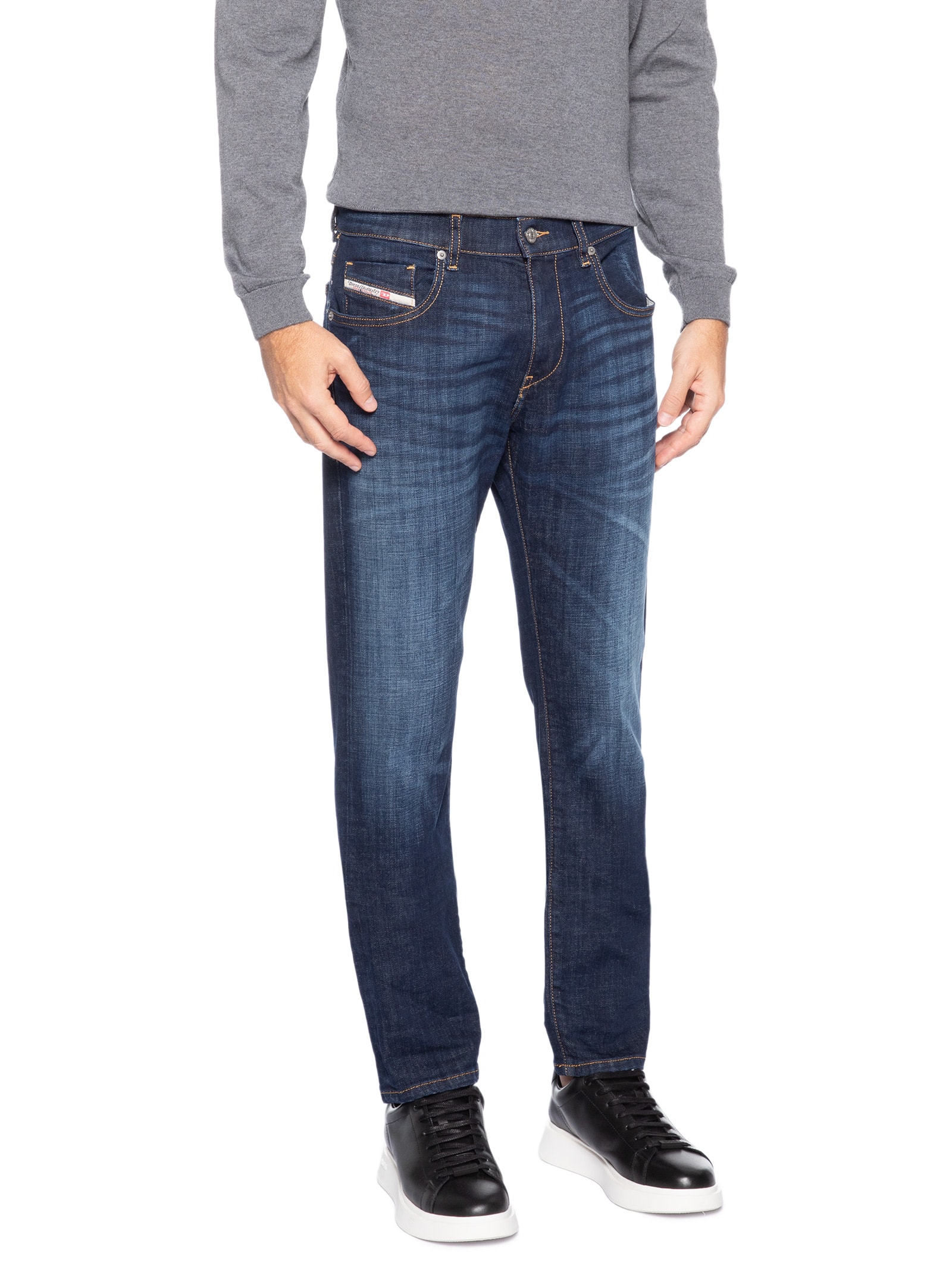 Calça Jeans Masculina Slim 2019 D- Sturkt  – Azul Diesel