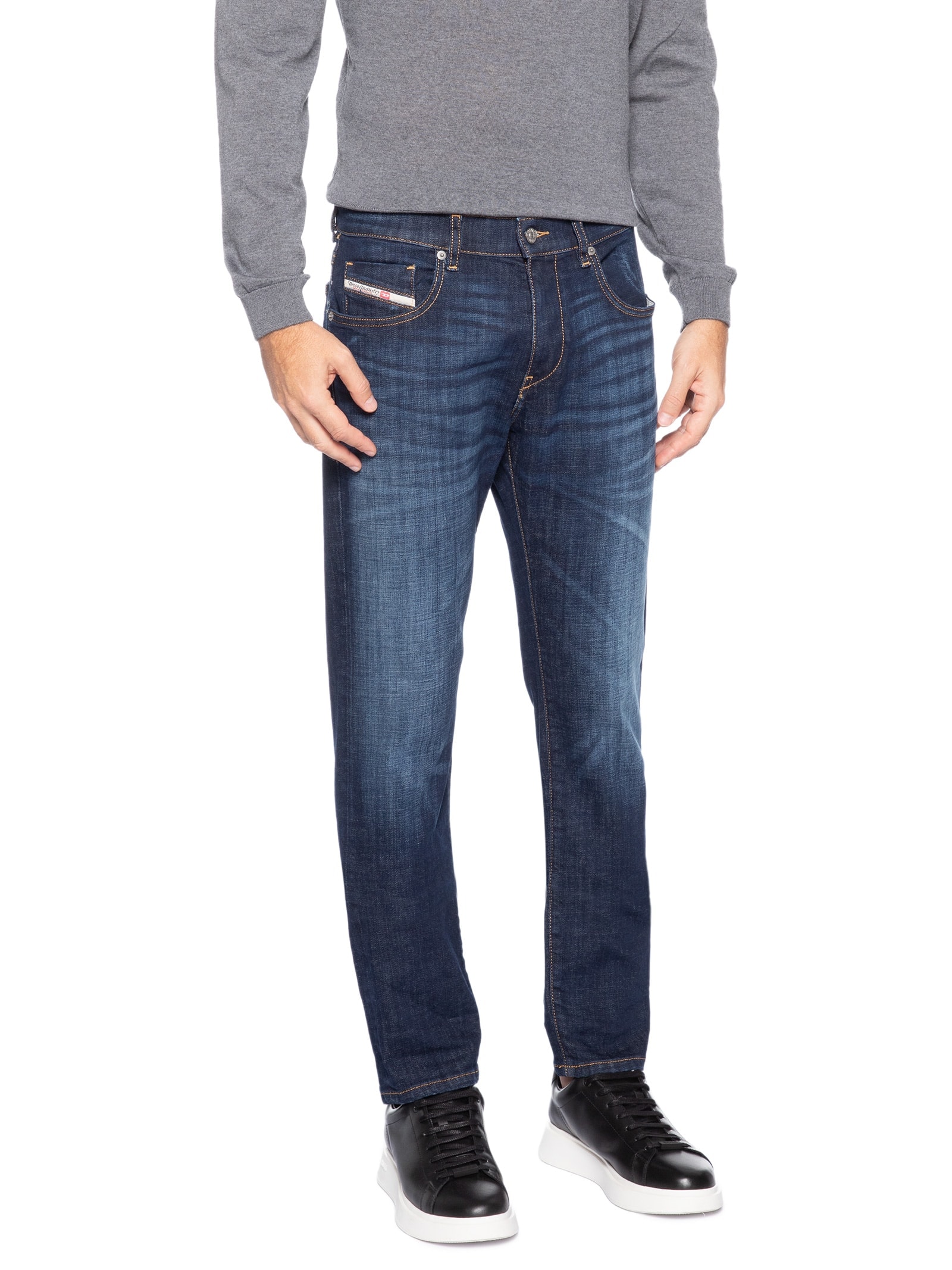 Calça Jeans Masculina Slim 2019 D- Sturkt  – Azul Diesel