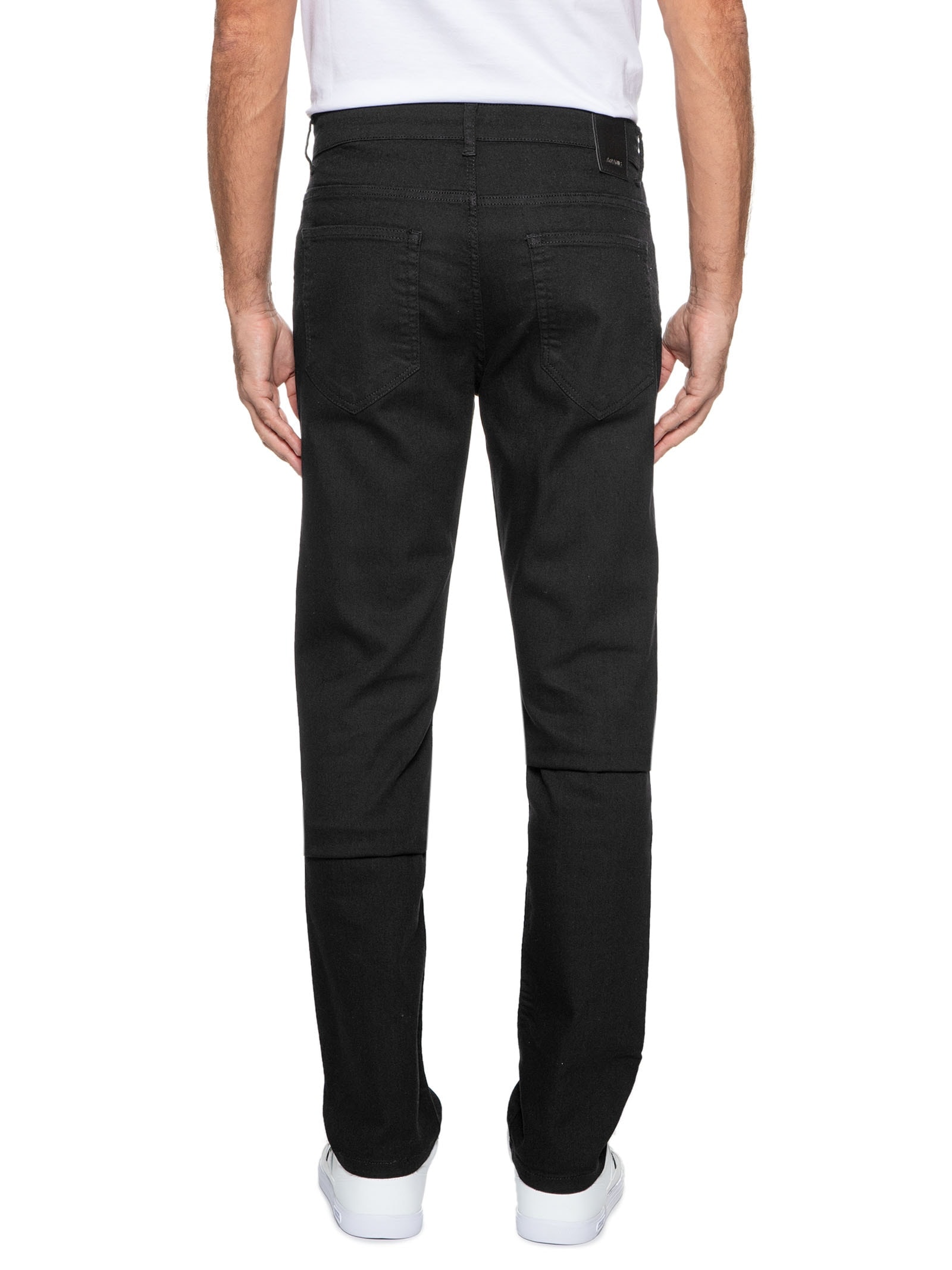 Calça Jeans Masculina Slim Black Black Am Preto Aramis