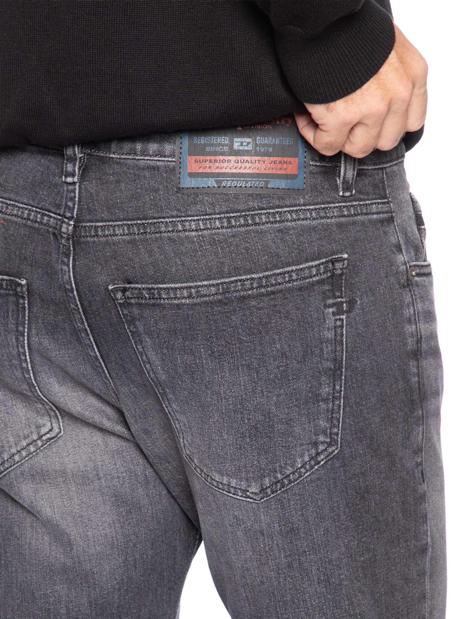 Calça Jeans Masculina Slim D Strukt – Preto Diesel