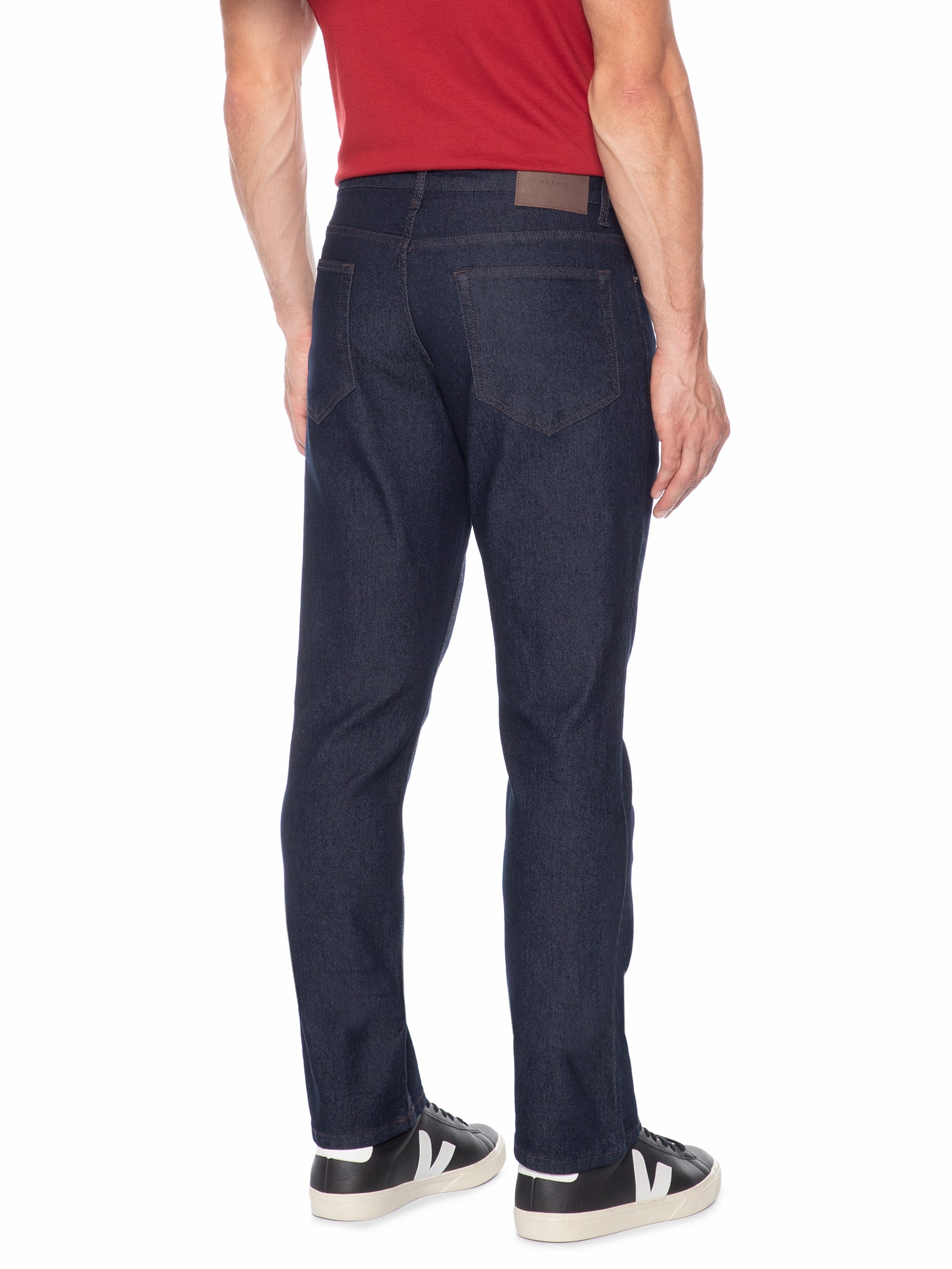 Calça Jeans Masculina Slim Fit Amaciada Azul Aramis
