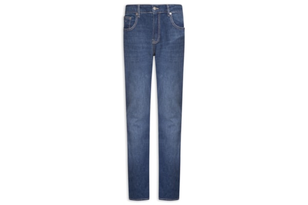 Calça Jeans Masculina Slim Fit Scanton - Azul