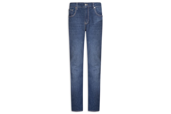 Calça Jeans Masculina Slim Fit Scanton - Azul