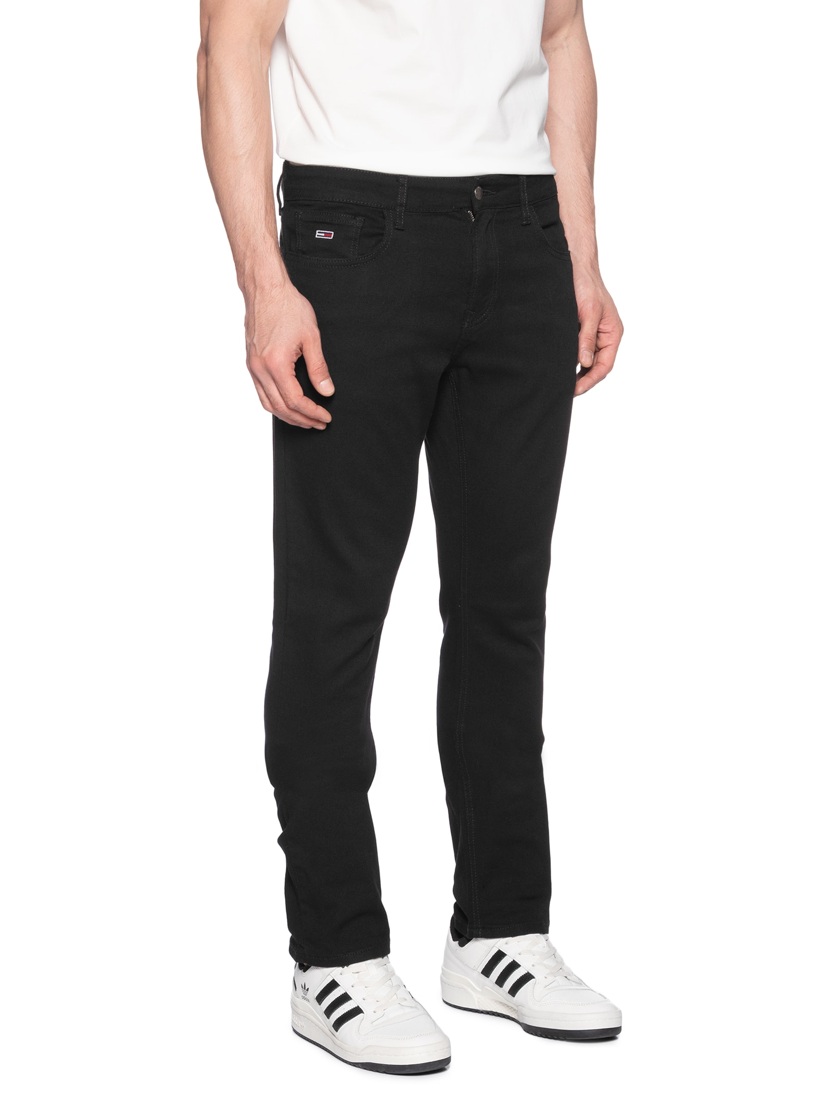 Calça Jeans Masculina Slim Fit Scanton Preto Tommy Jeans