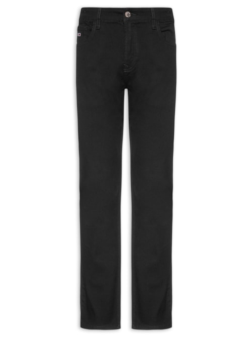 Calça Jeans Masculina Slim Fit Scanton – Preto