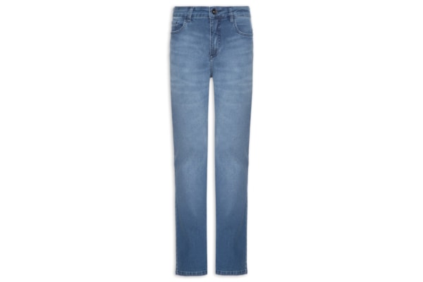 Calça Jeans Masculina Slim Fit Super Stone - Azul