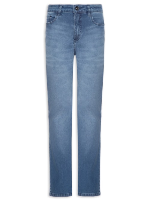 Calça Jeans Masculina Slim Fit Super Stone - Azul