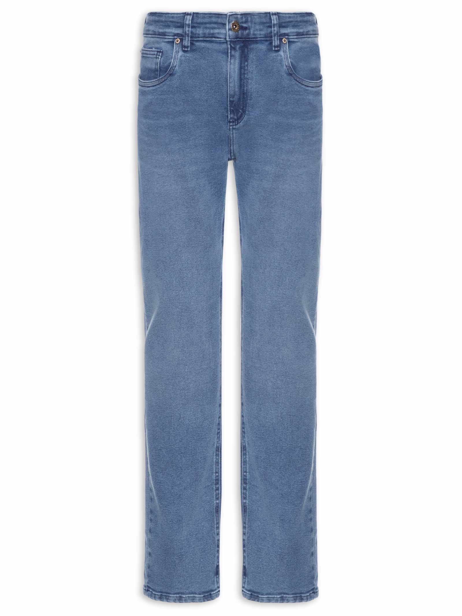 Calça Jeans Masculina Slim Light Azul Sergio K