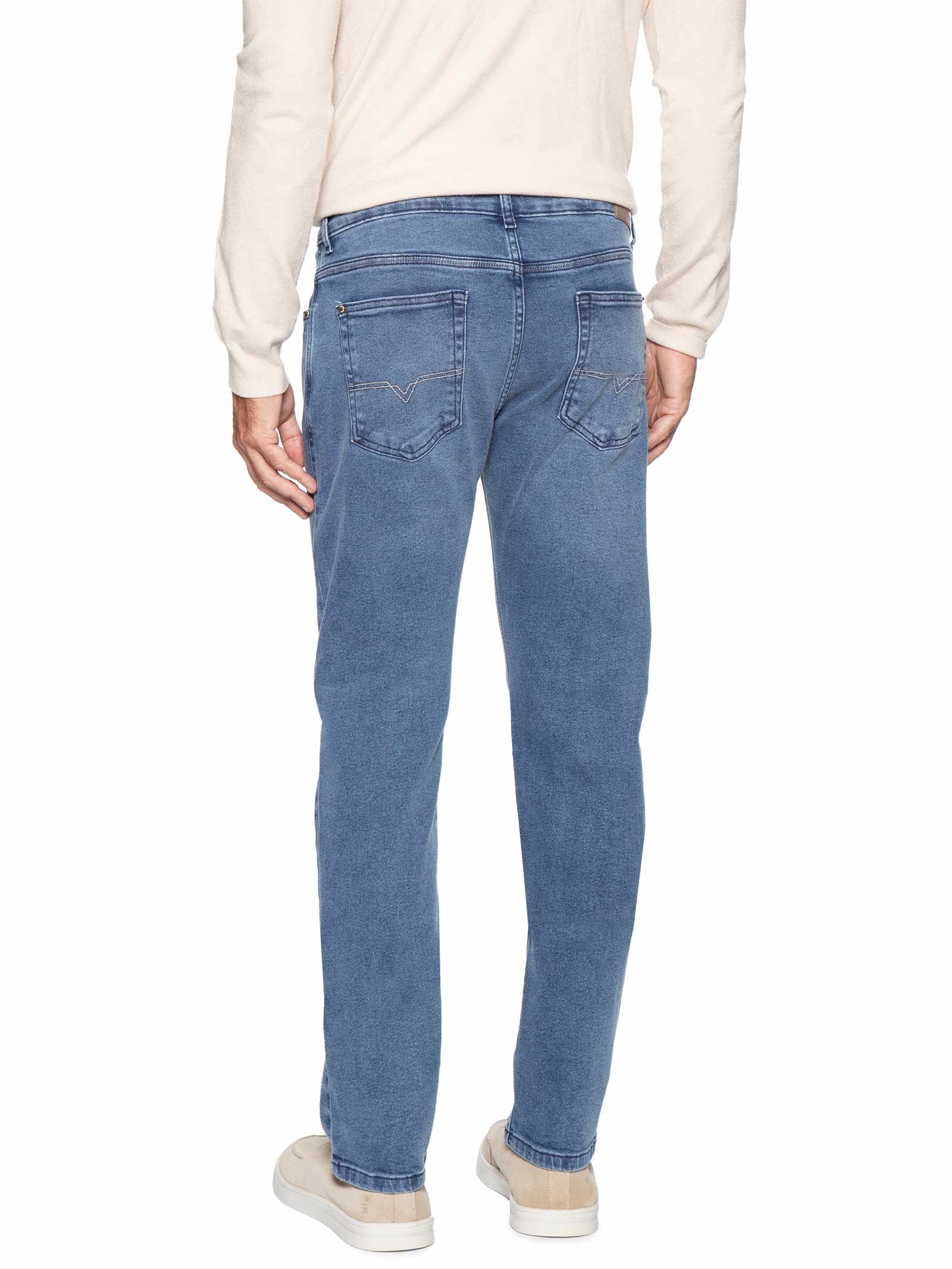 Calça Jeans Masculina Slim Light Azul Sergio K