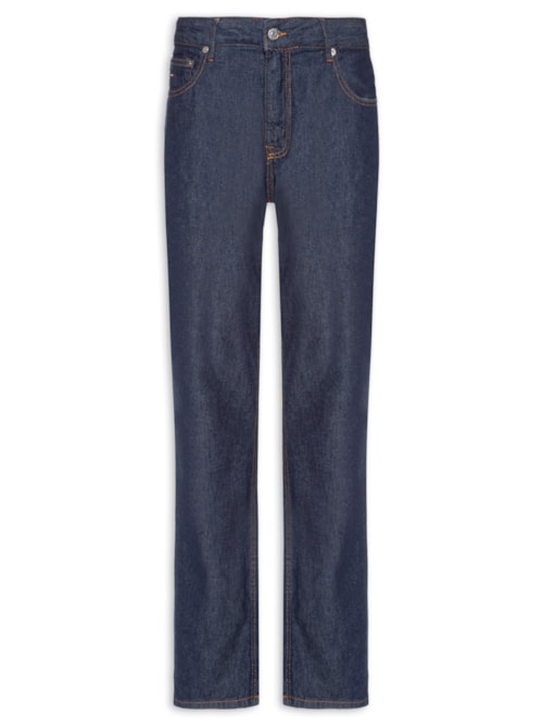 Calça Jeans Masculina Slim Straight Ryan – Azul