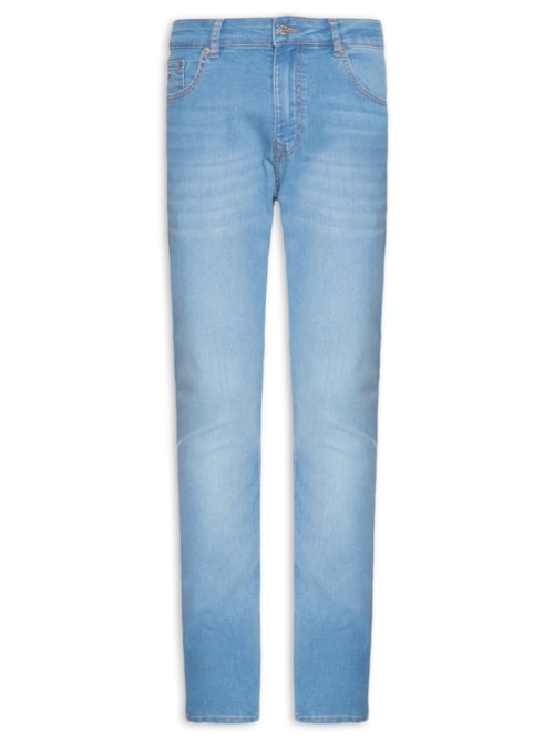 Calça Jeans Masculina Slim Tapered Fit Austin Denin Medium – Azul