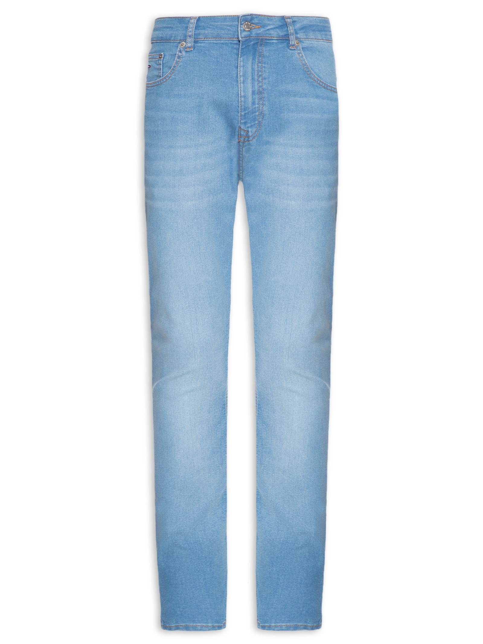 Calça Jeans Masculina Slim Tapered Fit Austin Denin Medium – Azul Tommy Jeans