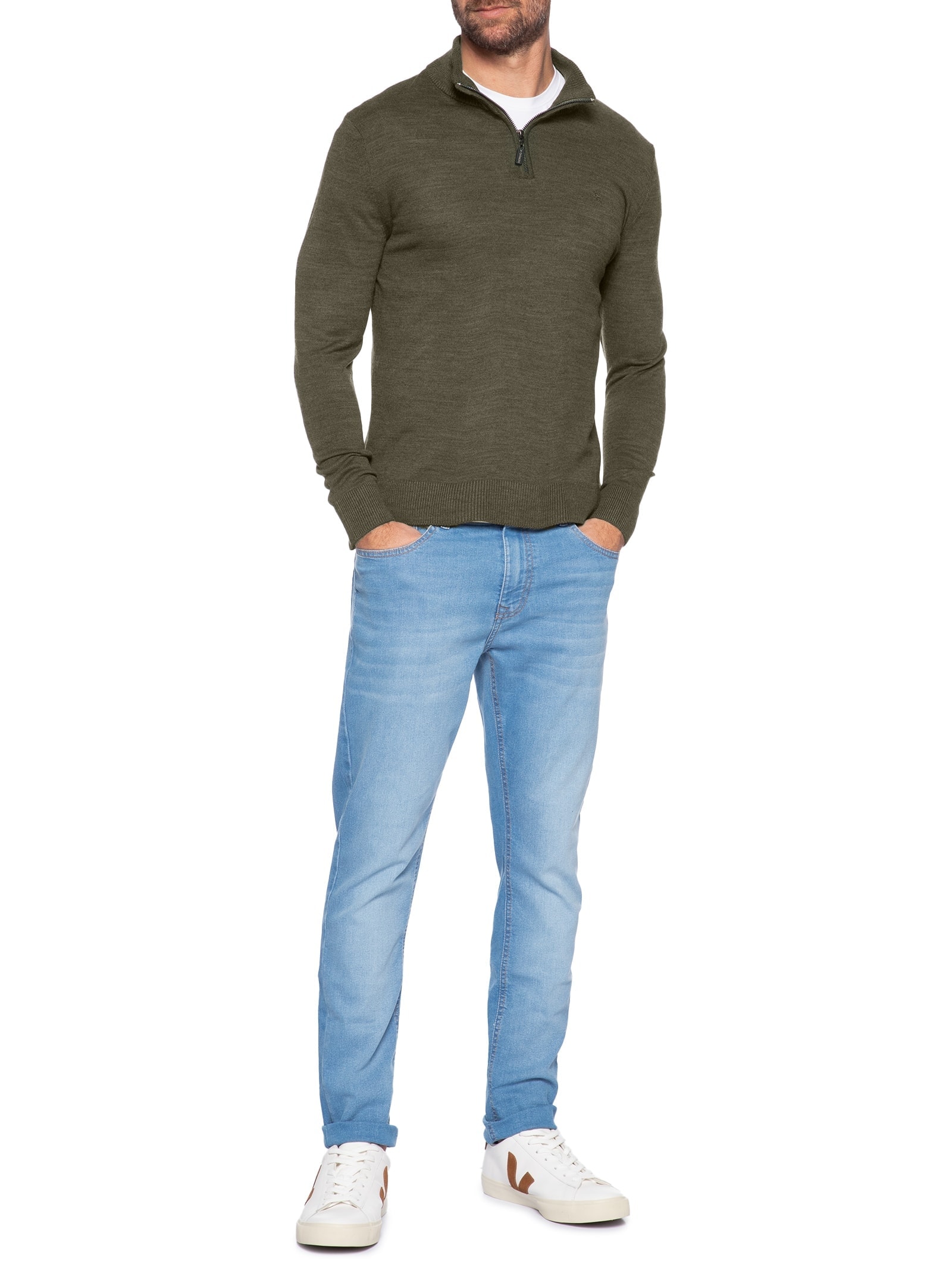 Calça Jeans Masculina Slim Tapered Fit Austin Denin Medium – Azul Tommy Jeans