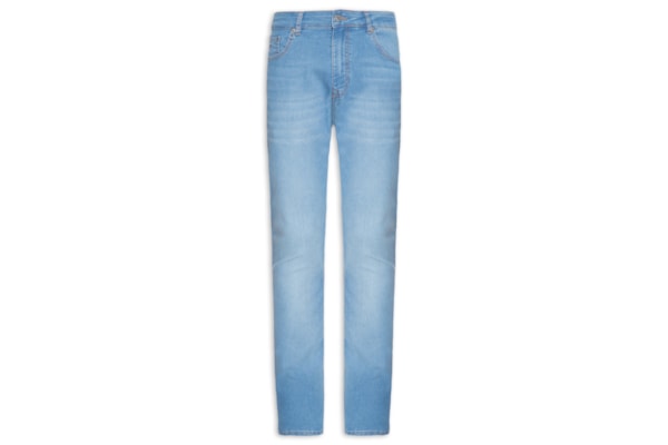 Calça Jeans Masculina Slim Tapered Fit Austin Denin Medium – Azul