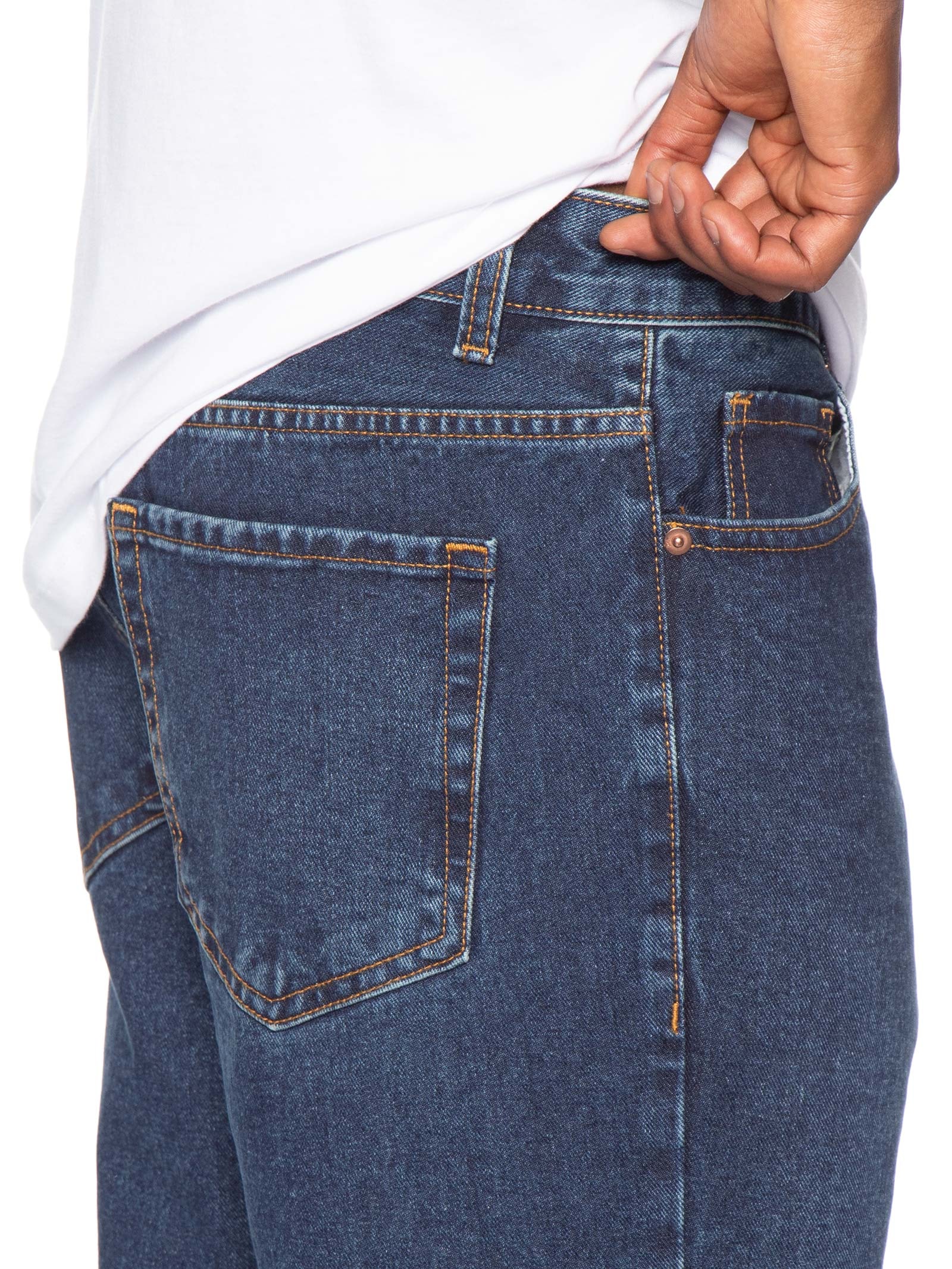 Calça Jeans Masculina Soft Touch Reta Azul Hering