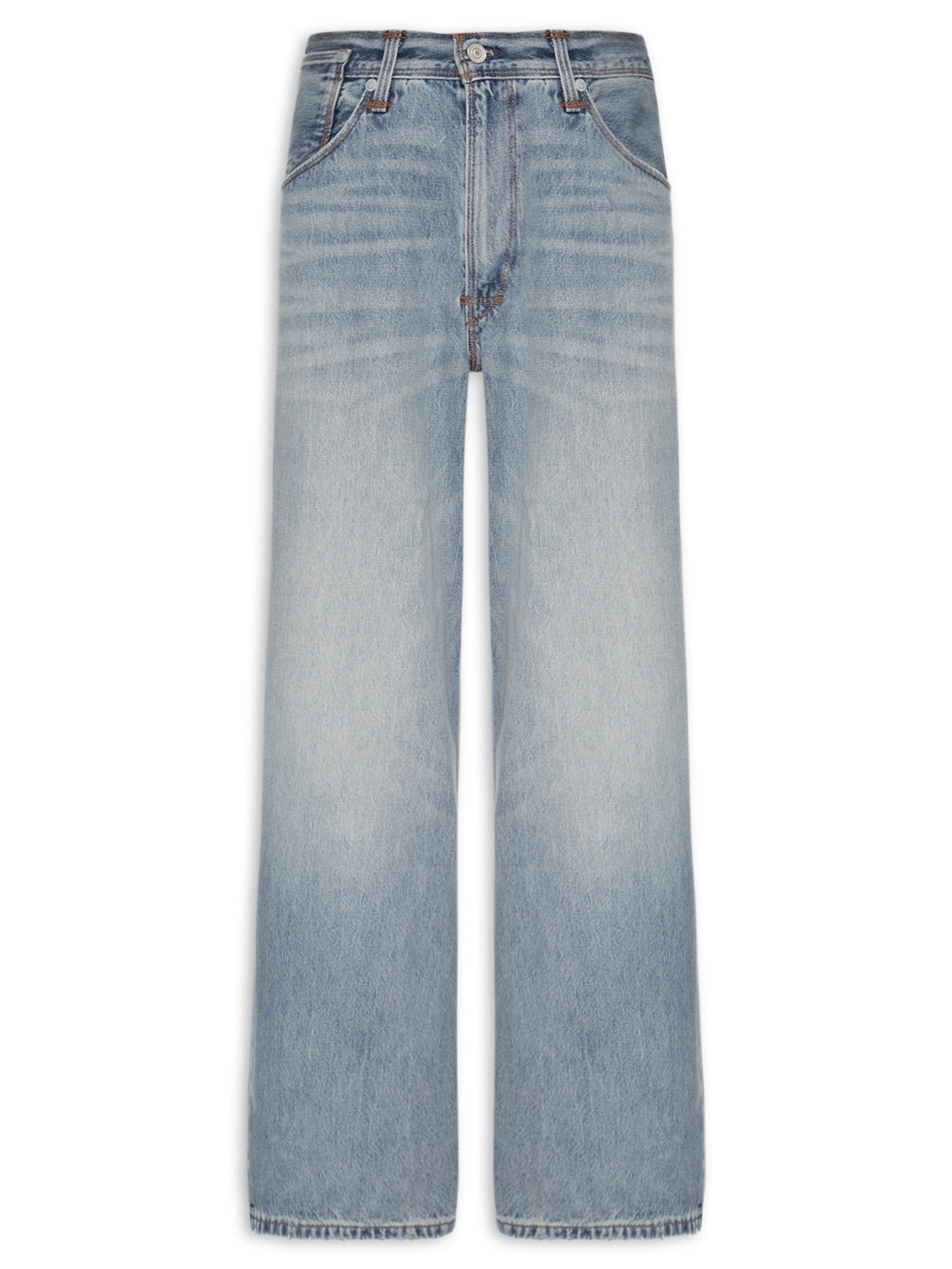 Calça Jeans Masculina Twisted Baggy Wide Leg Azul Levi's
