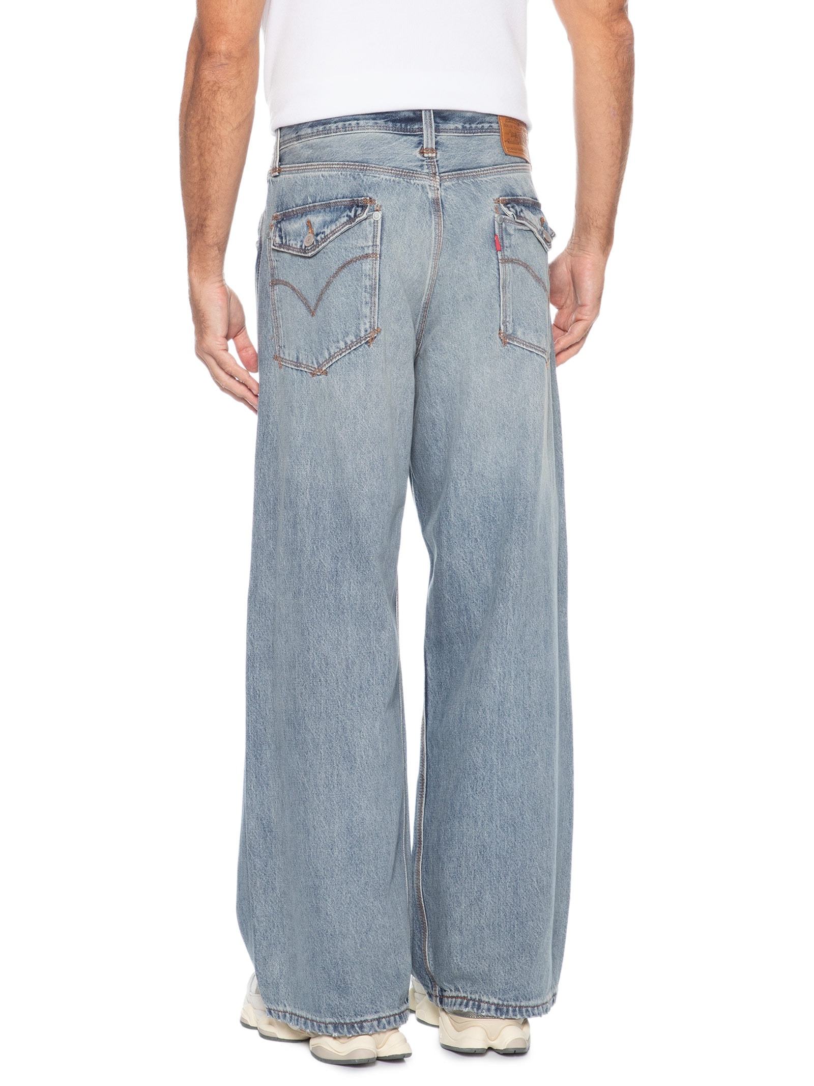 Calça Jeans Masculina Twisted Baggy Wide Leg Azul Levi's