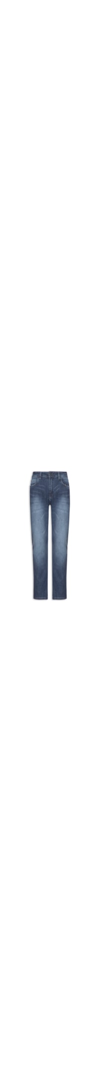 Calça Jeans Masculina Washed Dirty Slim - Azul