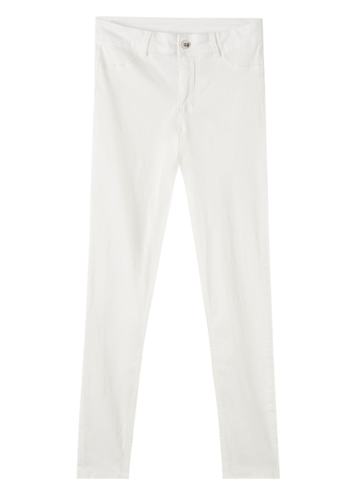 Calça Jeans Push-Up Leve Eco – Branco