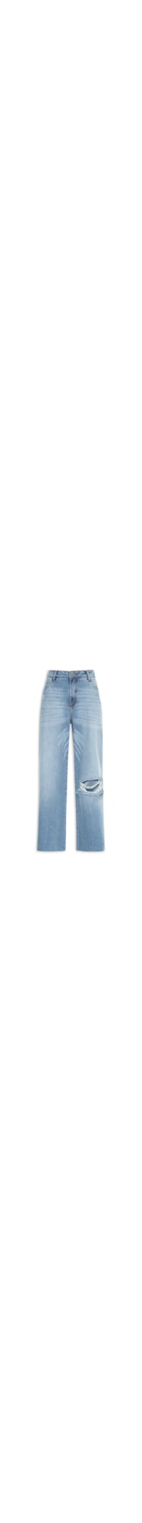 Calça Jeans Relaxed High Feminina Lança Perfume