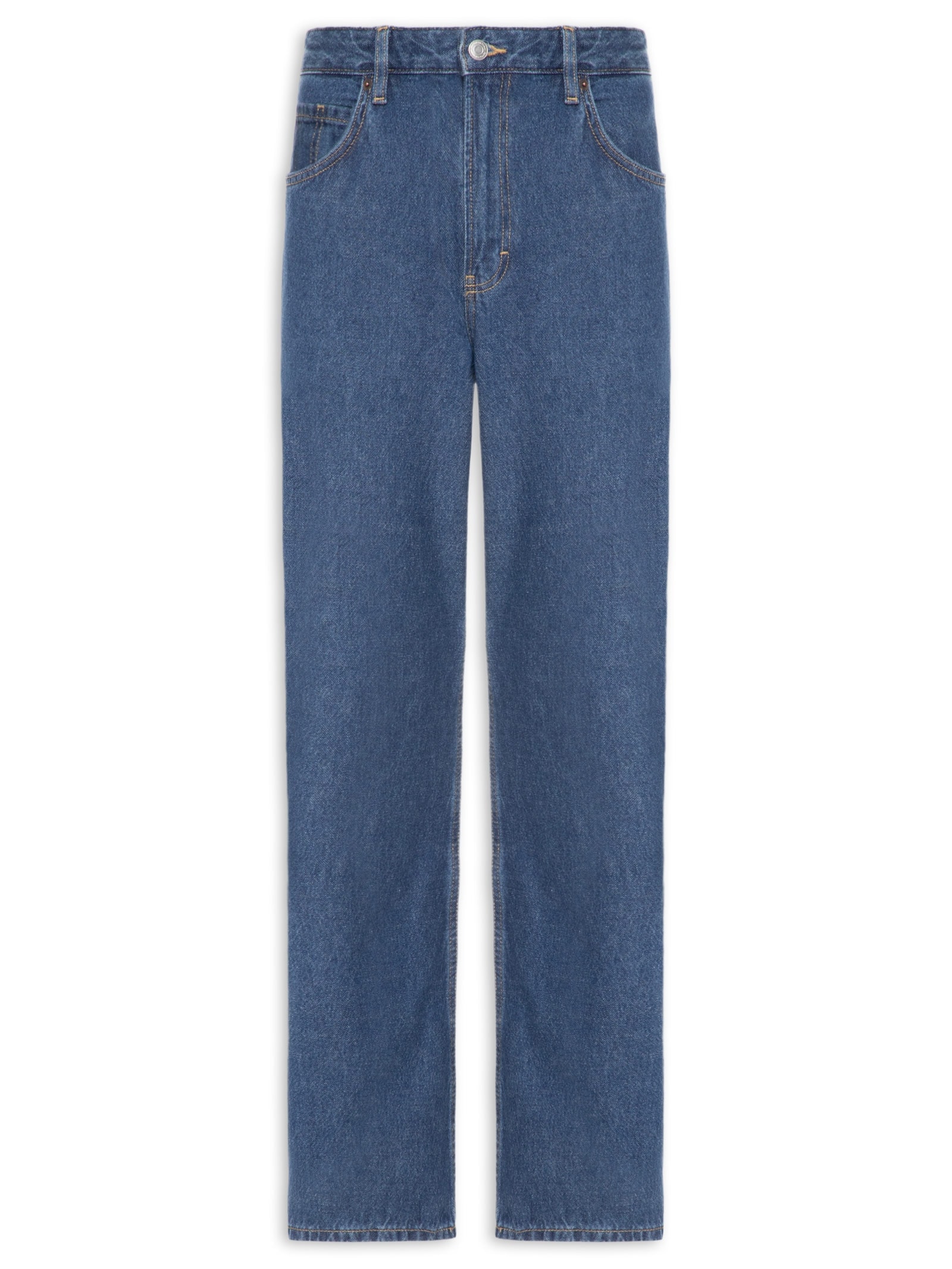 Calça Jeans Reta Masculina Baggy Jean Azul Cotton On