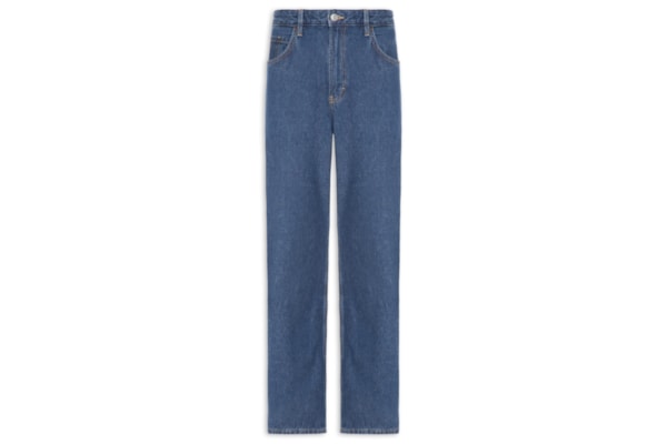 Calça Jeans Reta Masculina Baggy Jean - Azul